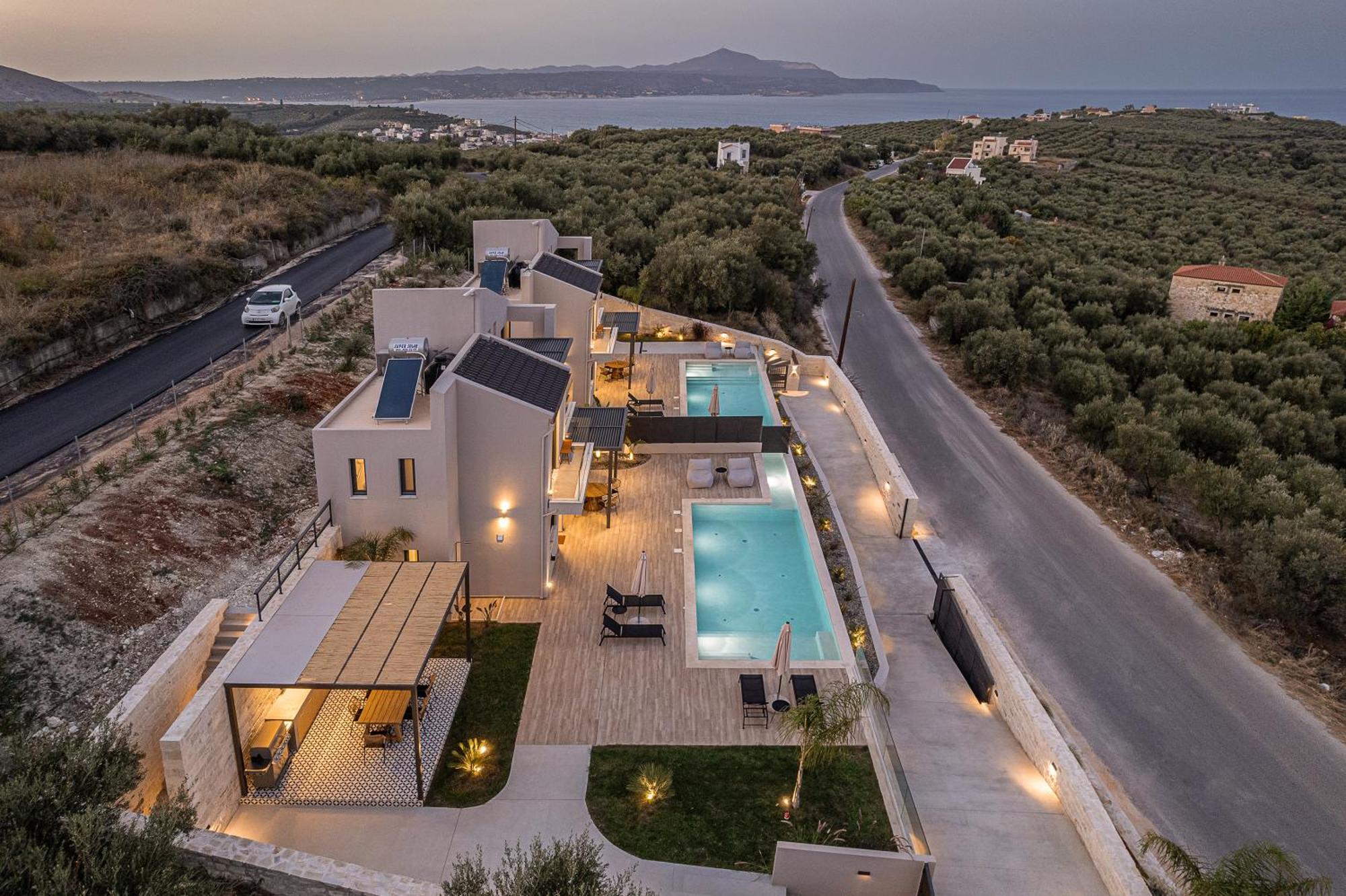 Melanthia Villas Civarász Kültér fotó