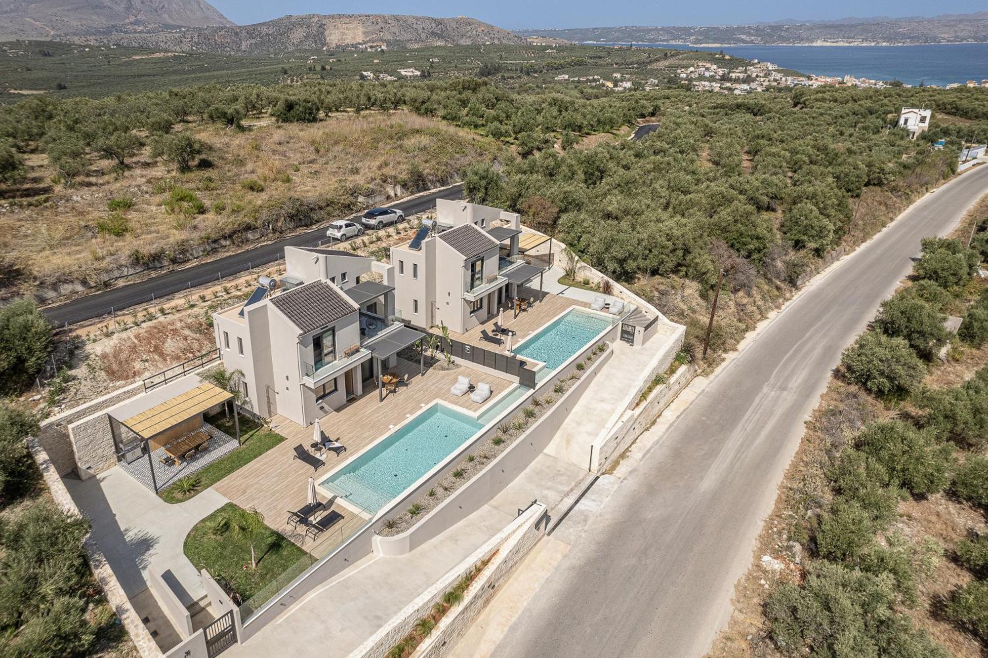 Melanthia Villas Civarász Kültér fotó