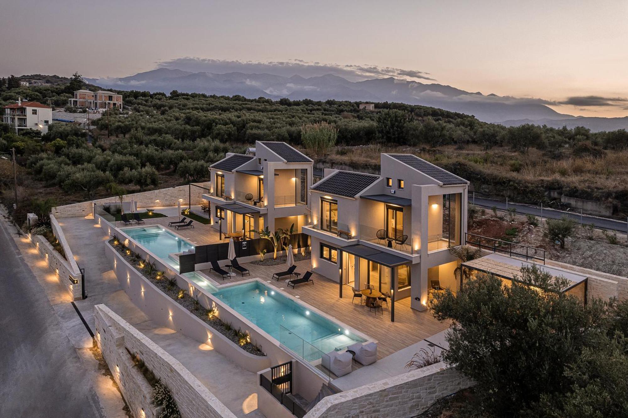 Melanthia Villas Civarász Kültér fotó
