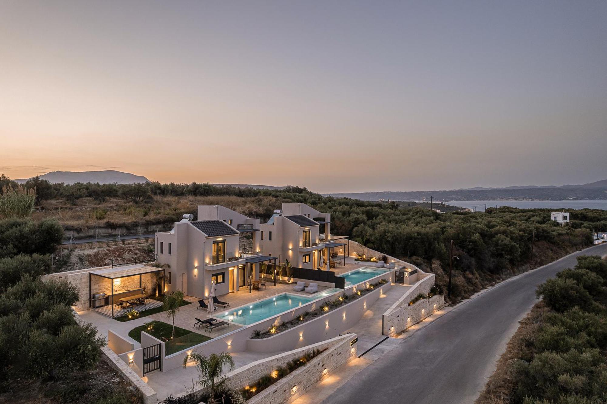 Melanthia Villas Civarász Kültér fotó