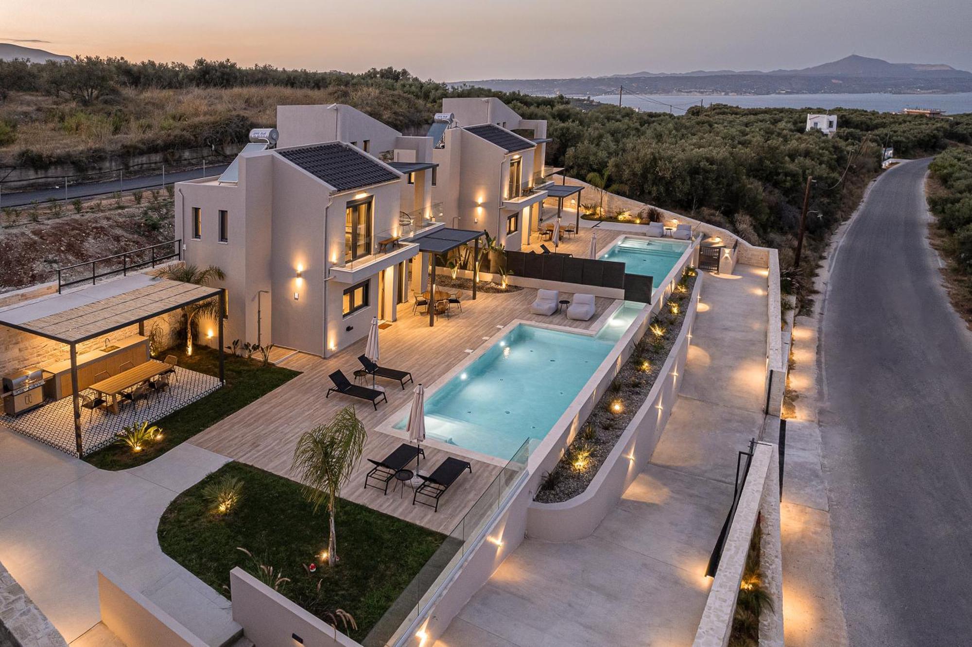 Melanthia Villas Civarász Kültér fotó