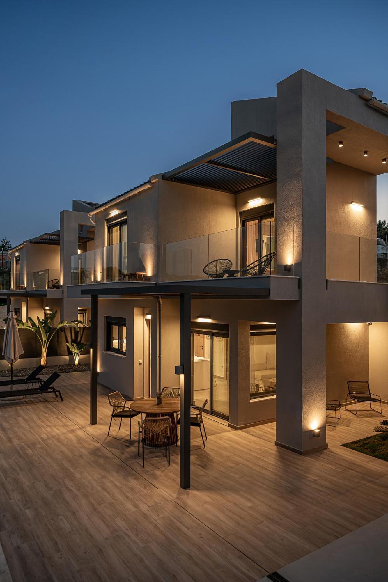 Melanthia Villas Civarász Kültér fotó